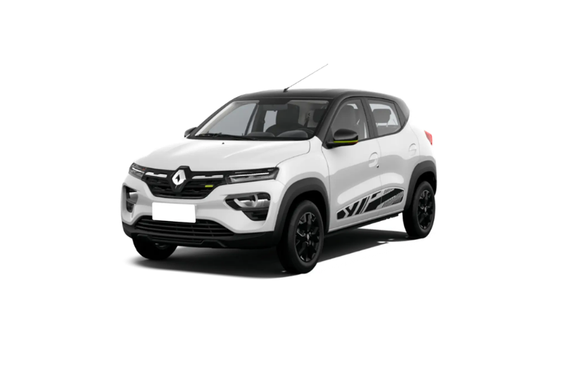 Renault Kwid 1.0 prata completo